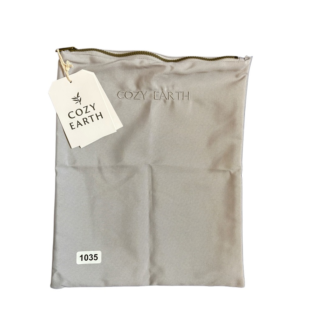 Cozy Earth Gray Travel Storage Women's Pouch!